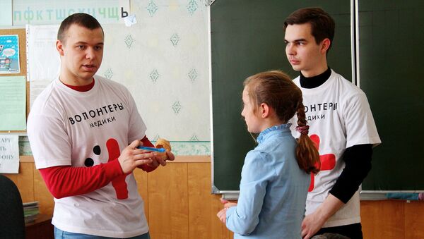 Волонтеры-медики Рязанской области реализуют проект Медицина детям
