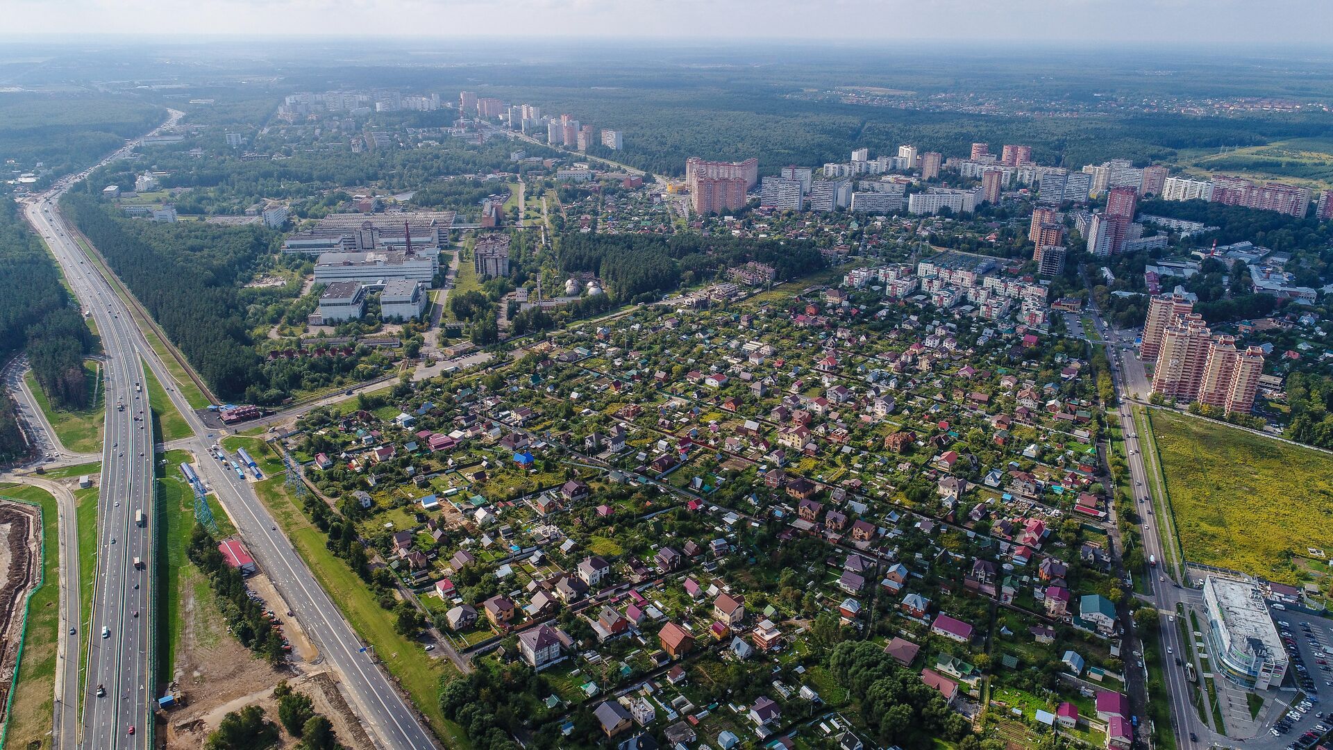 Строительство объектов транспортной инфраструктуры в Новой Москве - РИА Новости, 1920, 10.10.2018