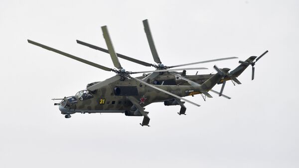 Ударные вертолёты Ми-35М ВКС РФ