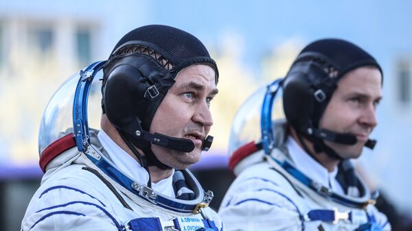 Космонавт Роскосмоса Алексей Овчинин и астронавт NASA Ник Хейг