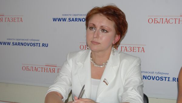 Министр занятости, труда и миграции Саратовской области Наталья Соколова. Архивное фото