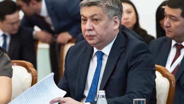 Министр иностранных дел Киргизии Эрлан Абдылдаев. Архивное фото
