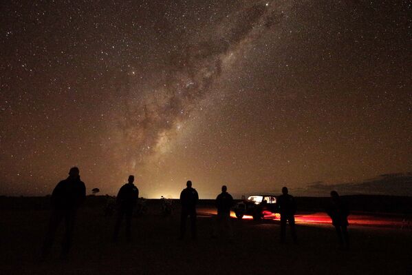 Млечный Путь возле Брокен-Хилла, Австралия