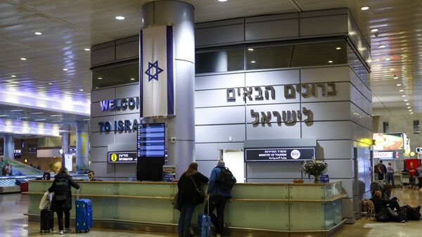 Аэропорт Бен-Гурион в Тель-Авиве, Израиль