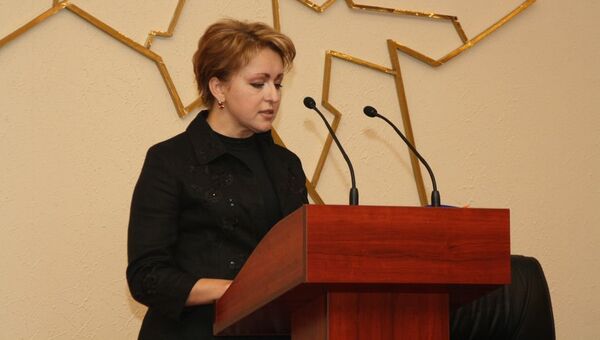 Экс-министр занятости, труда и миграции Саратовской области Наталья Соколова. Архивное фото