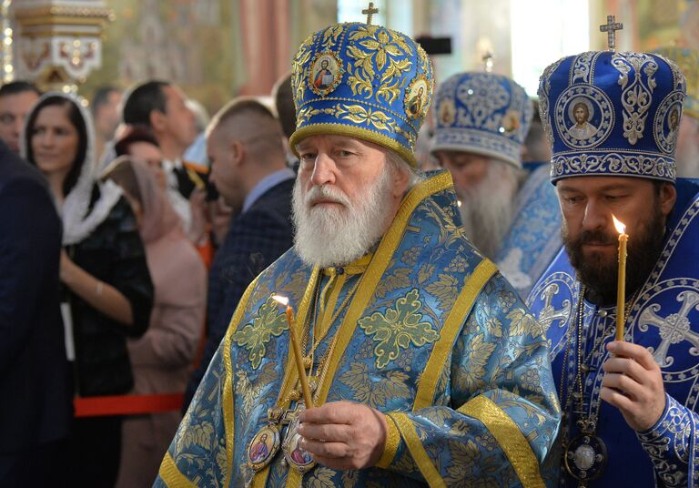 Митрополит Минский и Заславский, патриарший экзарх всея Беларуси Павел принимает участие в освящении Минского храма-памятника во имя Всех святых и в память о жертвах, спасению Отечества нашего послуживших Митрополит Минский и Заславский, патриарший экзарх всея Беларуси Павел принимает участие в освящении Минского храма-памятника во имя Всех святых и в память о жертвах, спасению Отечества нашего послуживших