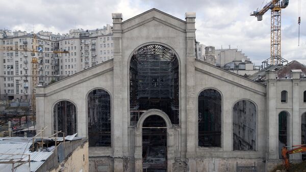 Реконструкция исторического здания ГЭС-2 под Академию современного искусства в Москве