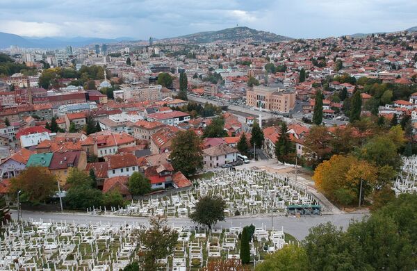 Боснийский город Сараево