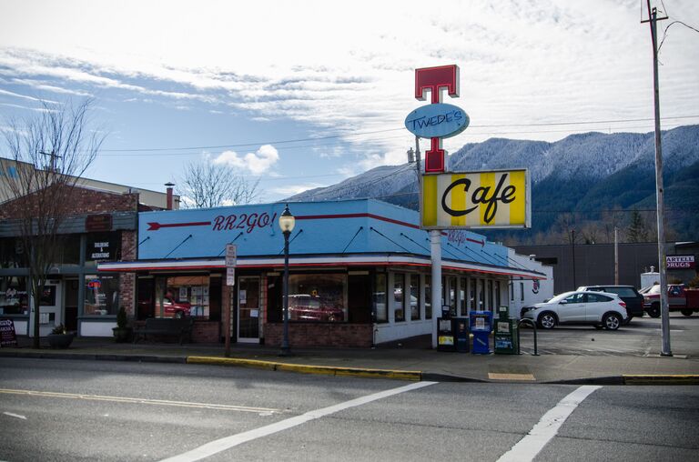 Кафе Твидс в Норт-Бенде Кафе Твидс в Норт-Бенде