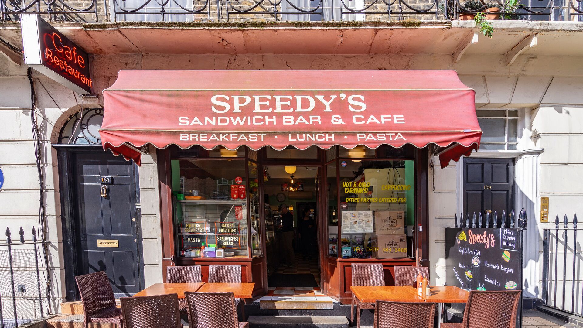 Speedy's Sandwich Bar & Cafe в Лондоне - РИА Новости, 1920, 30.05.2022