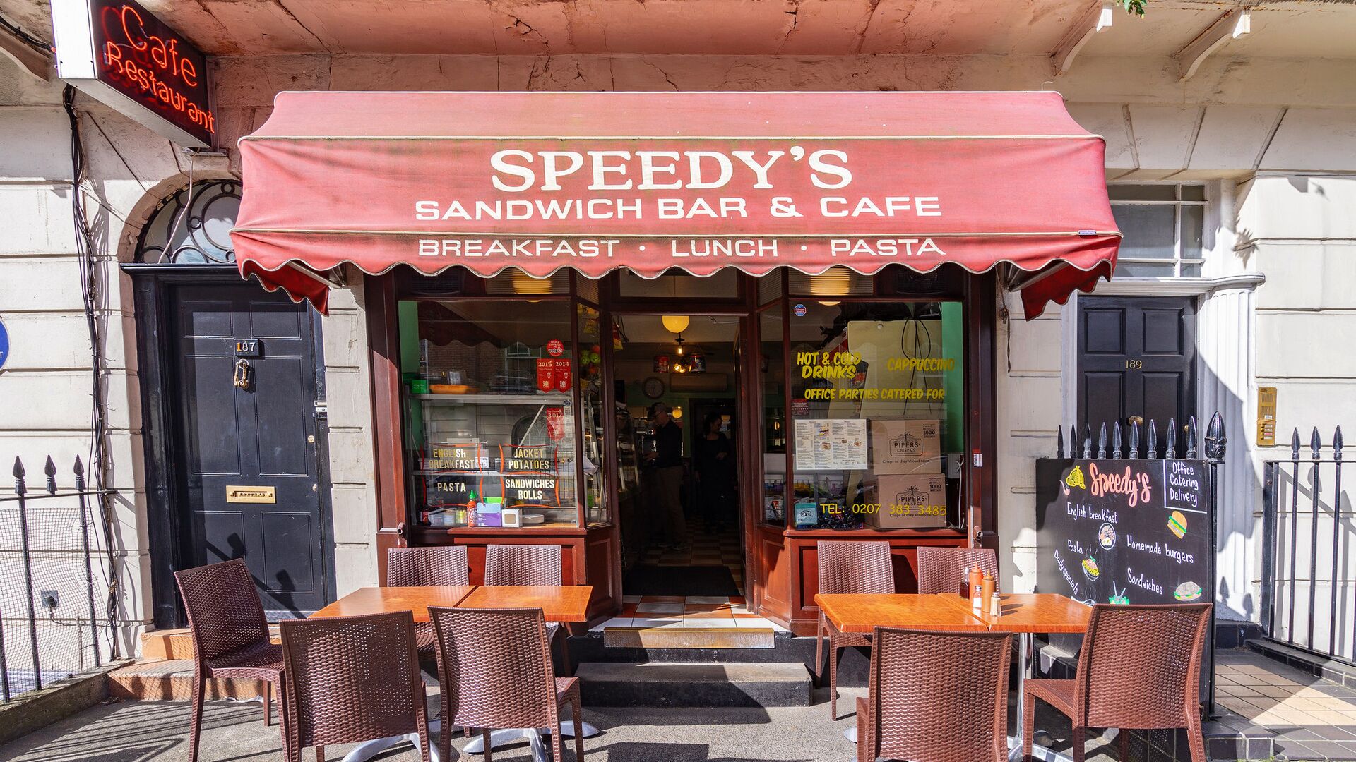 Speedy's Sandwich Bar & Cafe в Лондоне - РИА Новости, 1920, 30.05.2022