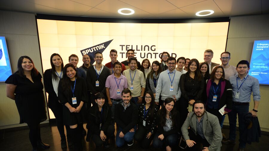 Запуск проекта SputnikPro для молодых журналистов из латиноамериканских стран