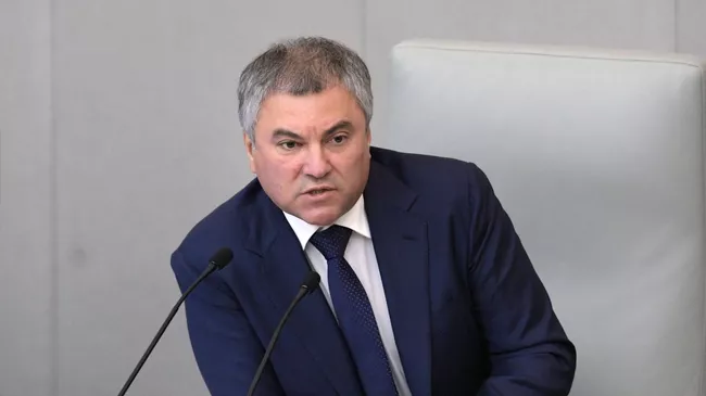 Председатель Государственной Думы РФ Вячеслав Володин