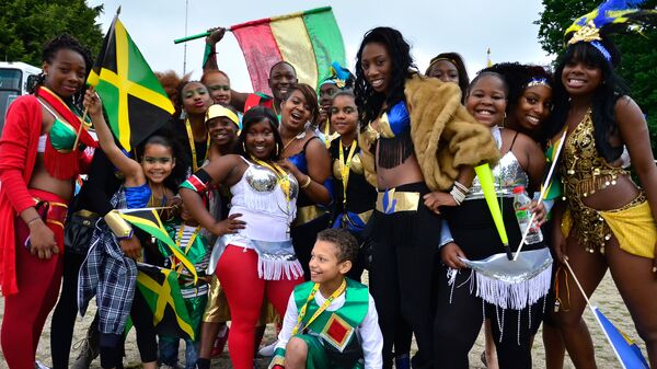Участники Карибского карнавала с Ямайки. Архивное фото