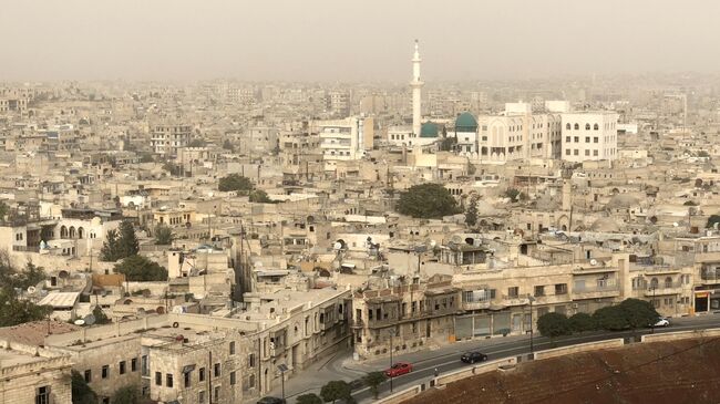 Город Алеппо в Сирии. Архивное фото