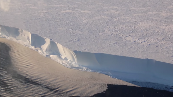 Ледяной шельф Росса в Антарктиде