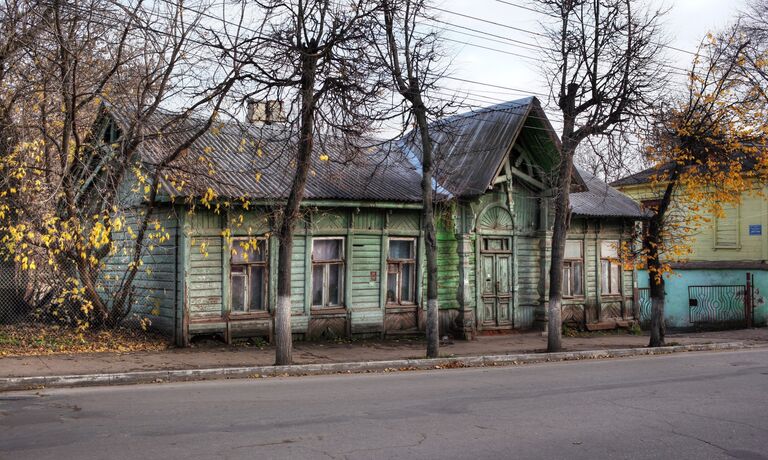 Дом Яковлева в Калуге до реставрации Дом Яковлева в Калуге до реставрации