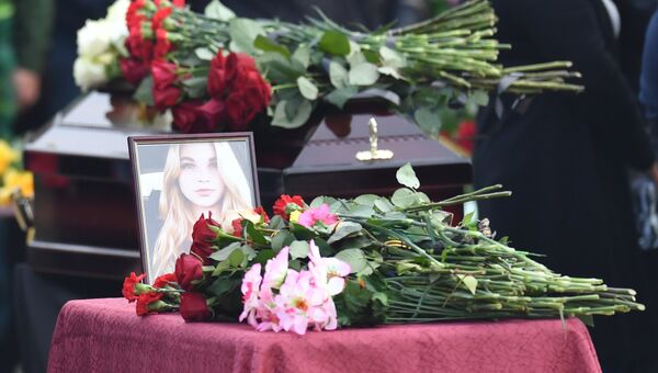Церемония прощания с погибшими при нападении на Керченский политехнический колледж. 19 октября 2018