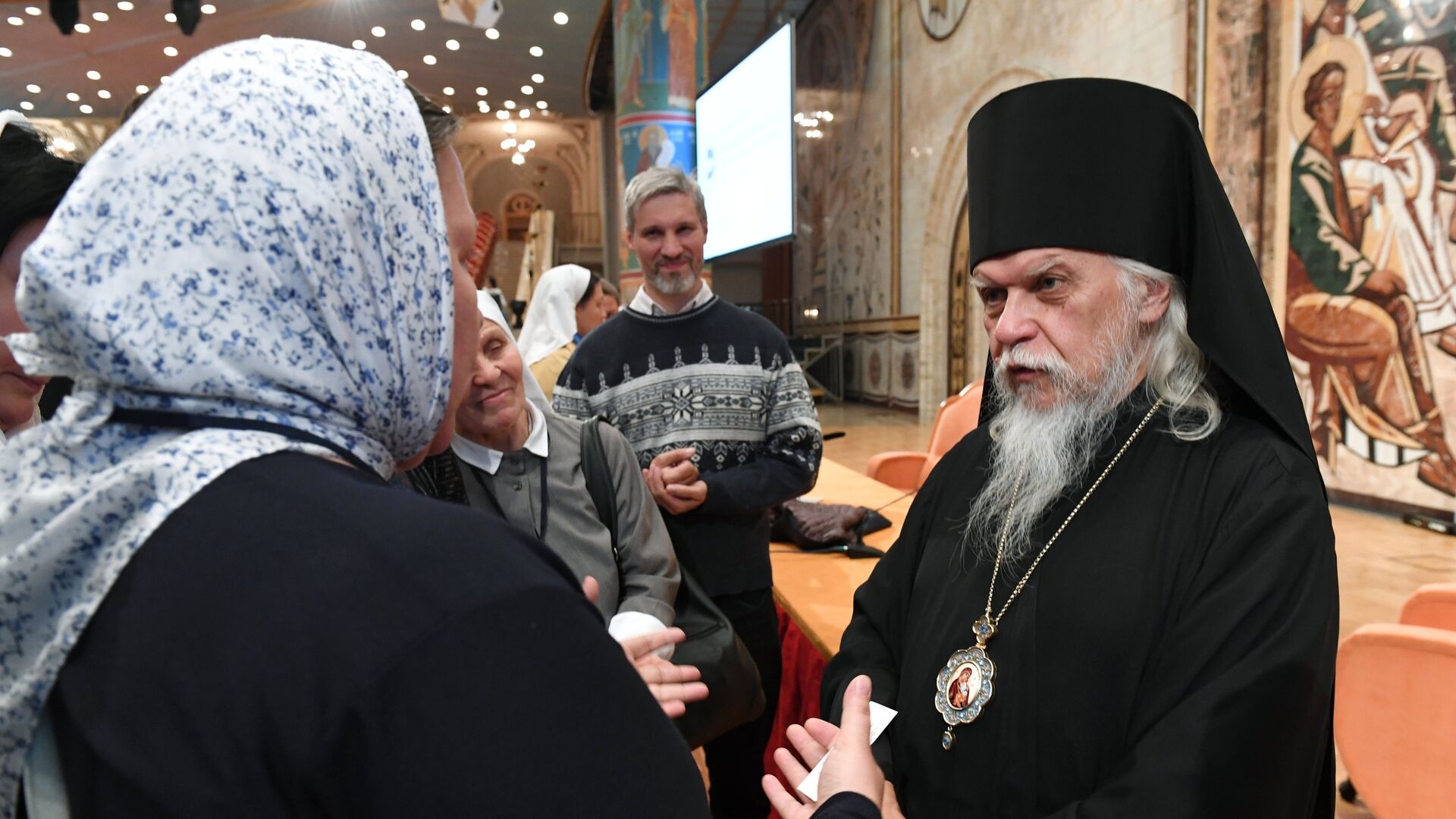 Епископ Орехово-Зуевский Пантелеимон на VIII Общецерковном съезде по социальному служению - РИА Новости, 1920, 17.03.2021