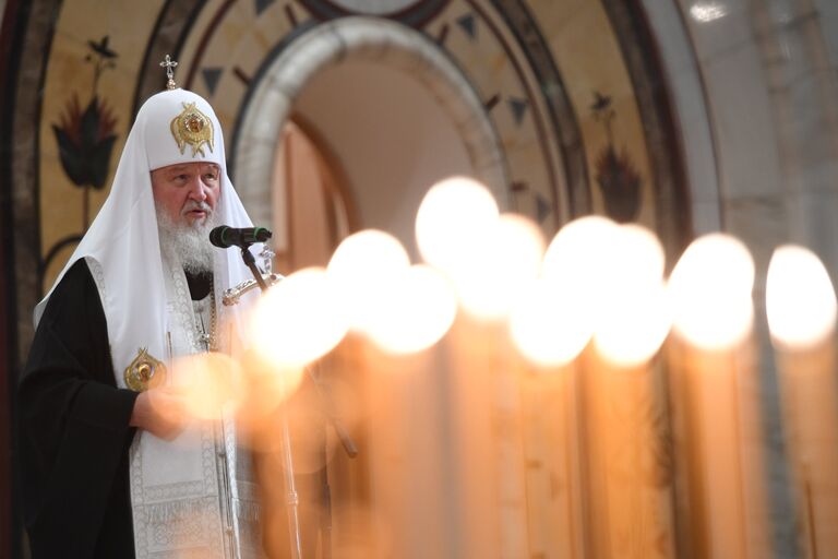 Патриарх Московский и всея Руси Кирилл на VIII Общецерковном съезде по социальному служению