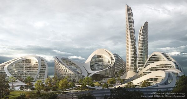 Проект умного города в Рублево-Архангельском от Zaha Hadid Architects Проект умного города в Рублево-Архангельском от Zaha Hadid Architects