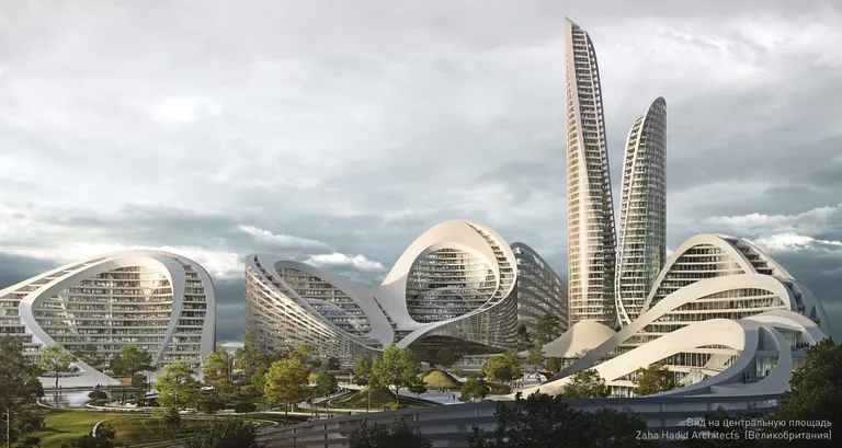 Проект умного города в Рублево-Архангельском от Zaha Hadid Architects Проект умного города в Рублево-Архангельском от Zaha Hadid Architects