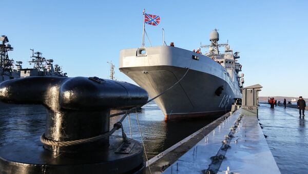 Большой десантный корабль Иван Грен. Архивное фото