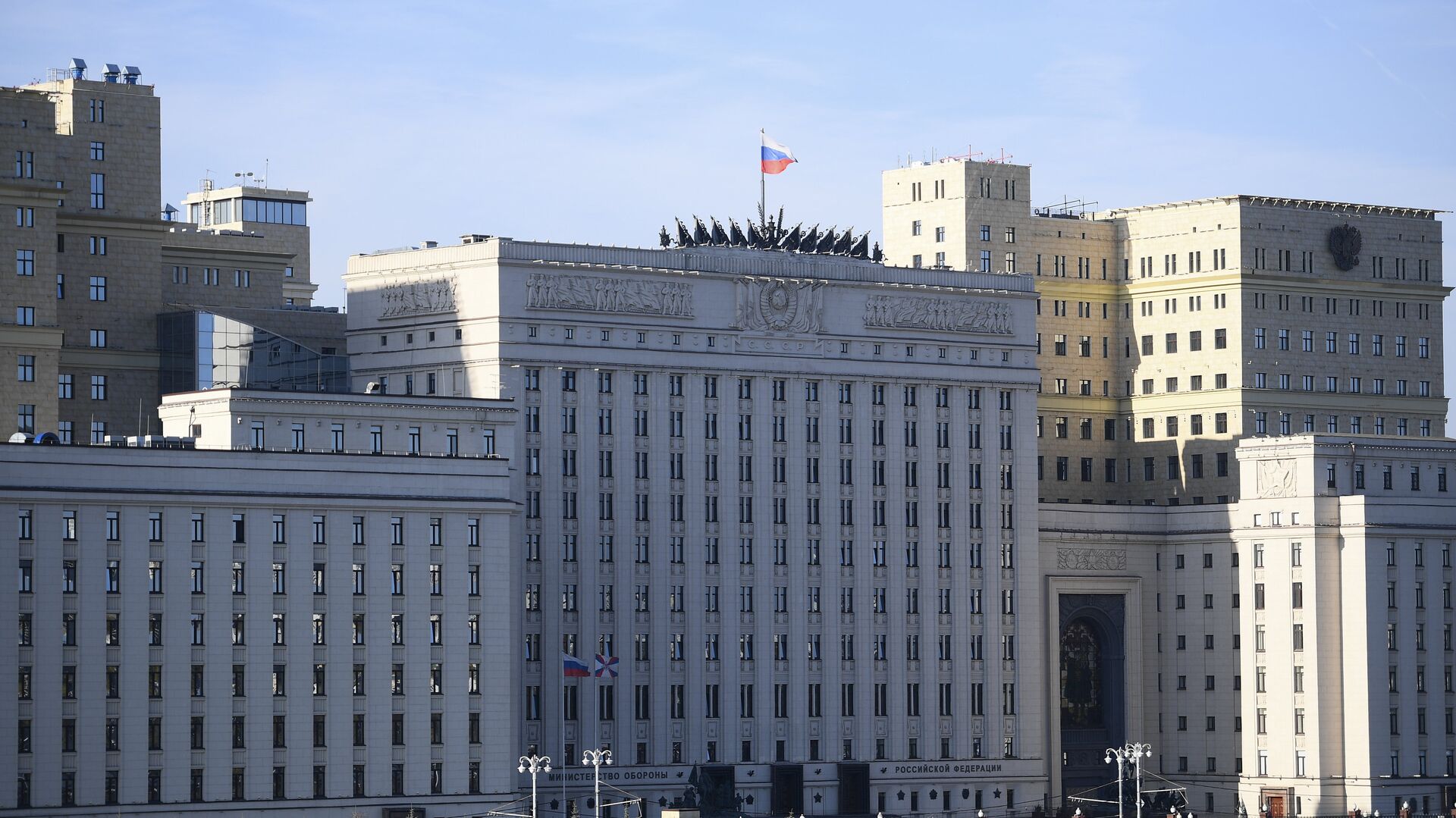 Здание министерства обороны - РИА Новости, 1920, 23.12.2021