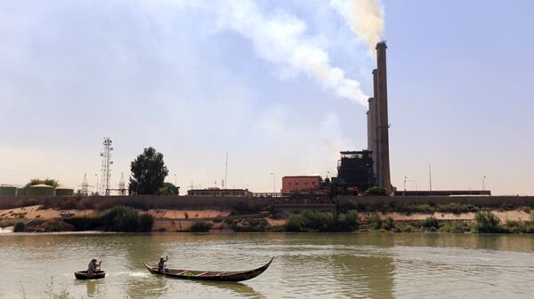 Электростанция в Багдаде. Архивное фото