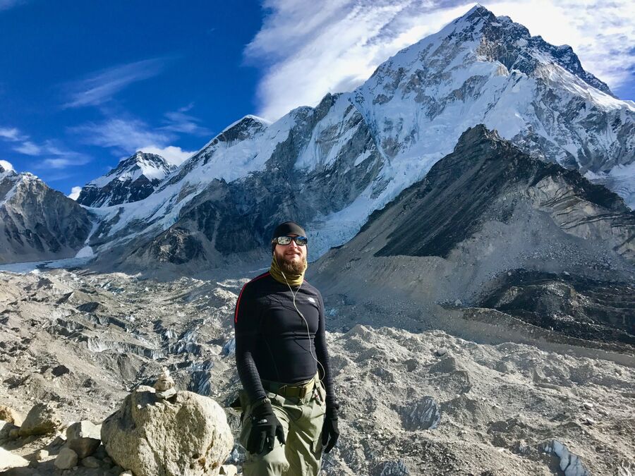 Восхождение к базовому лагерю Эвереста. Ноябрь 2017