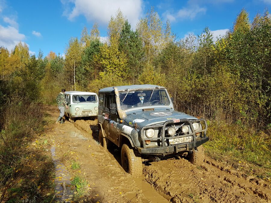 Тест-драйв юбилейной серии УАЗ-452 Буханка в Тверской области