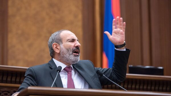 Исполняющий обязанности премьер-министра Армении Никол Пашинян. Архивное фото