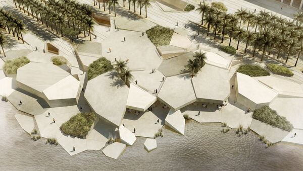 Проект культурного объекта Аль-Хосн, Абу-Даби, ОАЭ. Архивное фото