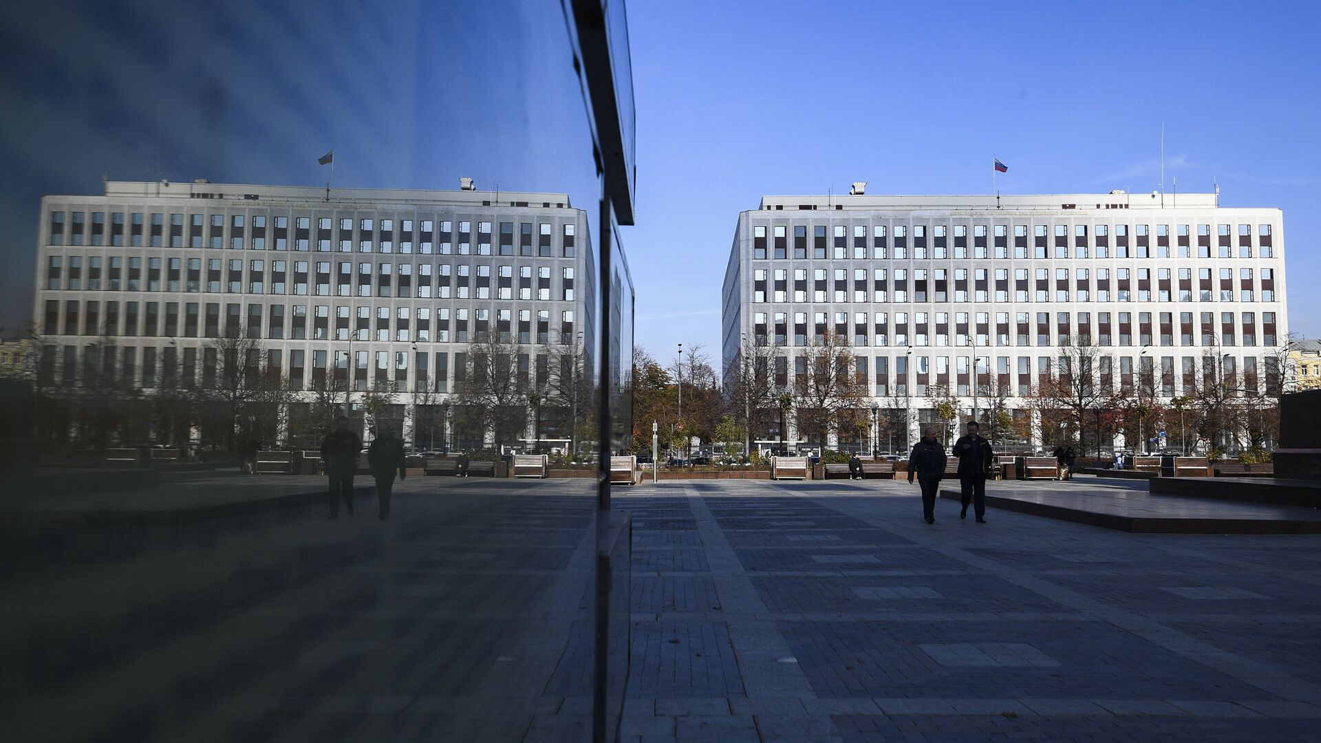 Вид на здание Министерства внутренних дел РФ - РИА Новости, 1920, 31.01.2020