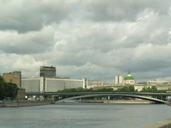 На месте гостиницы Россия могут возвести парламентский центр. Кадр с фотоконкурса РИА Новости: Москва: город, которого нет 