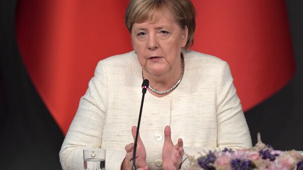 Федеральный канцлер ФРГ Ангела Меркель. Архивное фото
