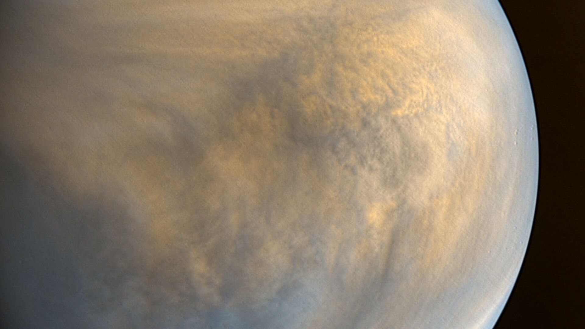 Фотография Венеры в оптическом и ультрафиолетовом диапазоне, полученная камерами зонда Акацуки - РИА Новости, 1920, 14.09.2020
