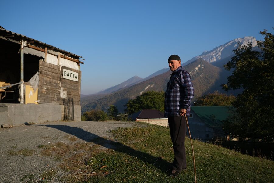 Село Балта в Северной Осетии