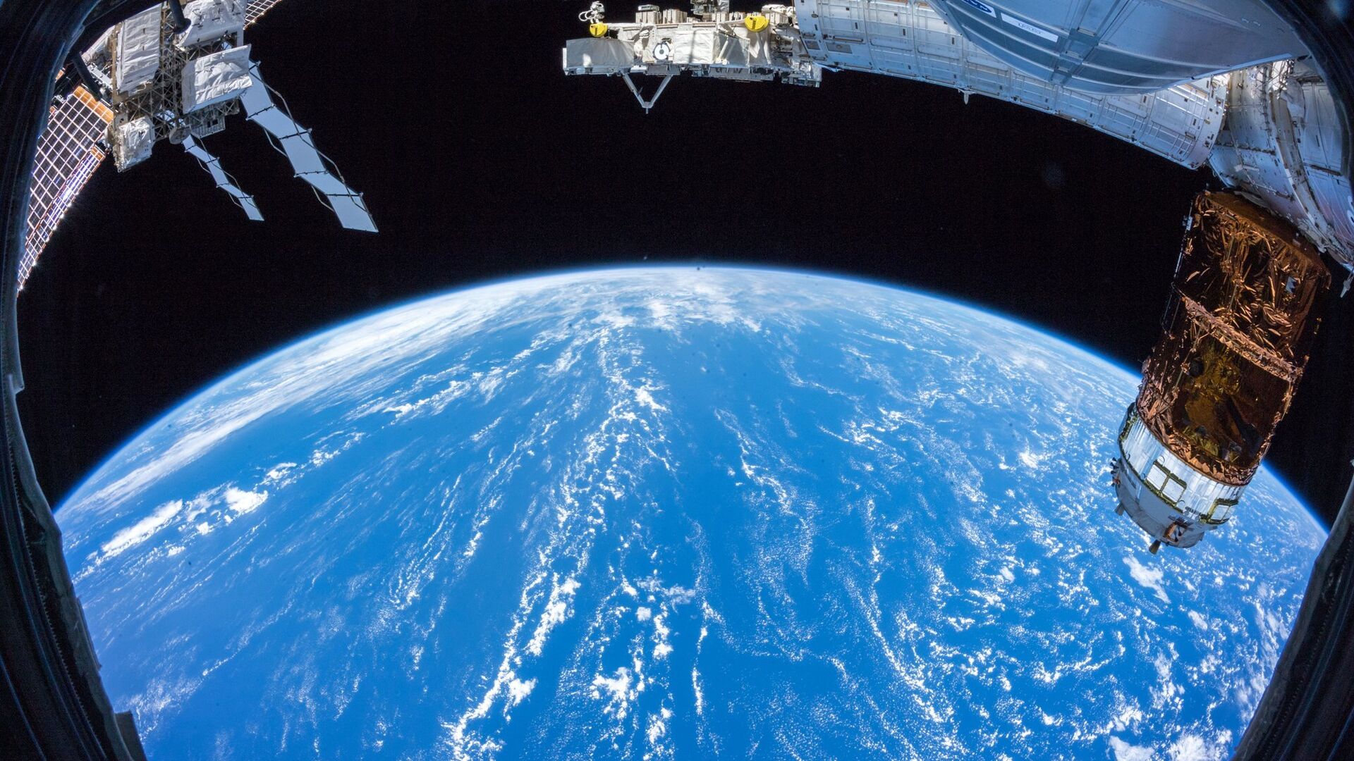 Земля с борта Международной космической станции. Архивное фото - РИА Новости, 1920, 07.03.2024