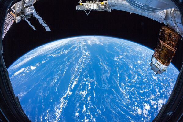 Земля с борта Международной космической станции