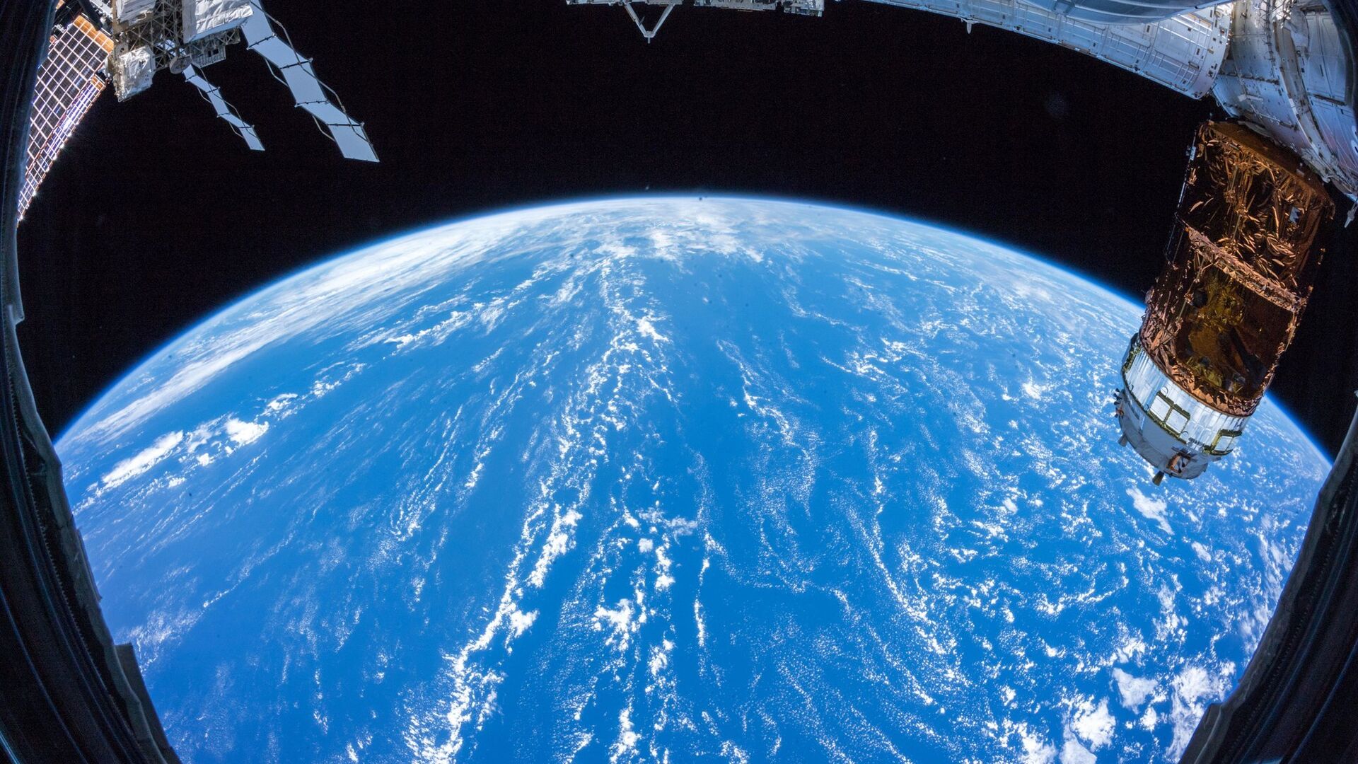 Земля с борта Международной космической станции. Архивное фото - РИА Новости, 1920, 07.03.2024