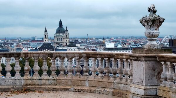 Вид на Будапешт, Венгрия