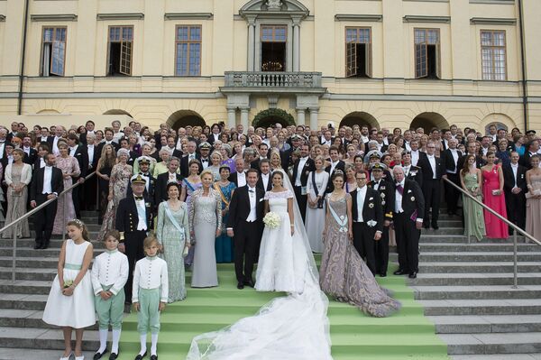 Свадьба принцессы Швеции Мадлен