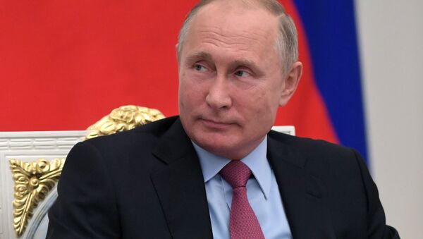 Президент России Владимир Путин. 30 октября 2018