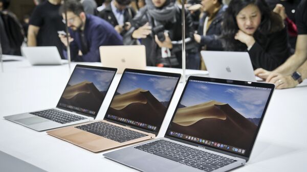 Новые ноутбуки MacBook Air компании Apple. Архивное фото