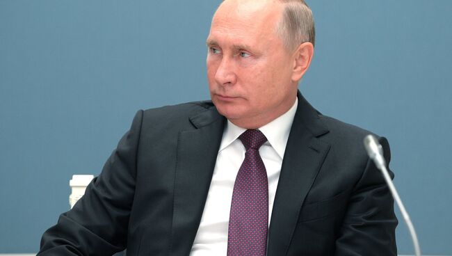 Владимир Путин. Архивное фото