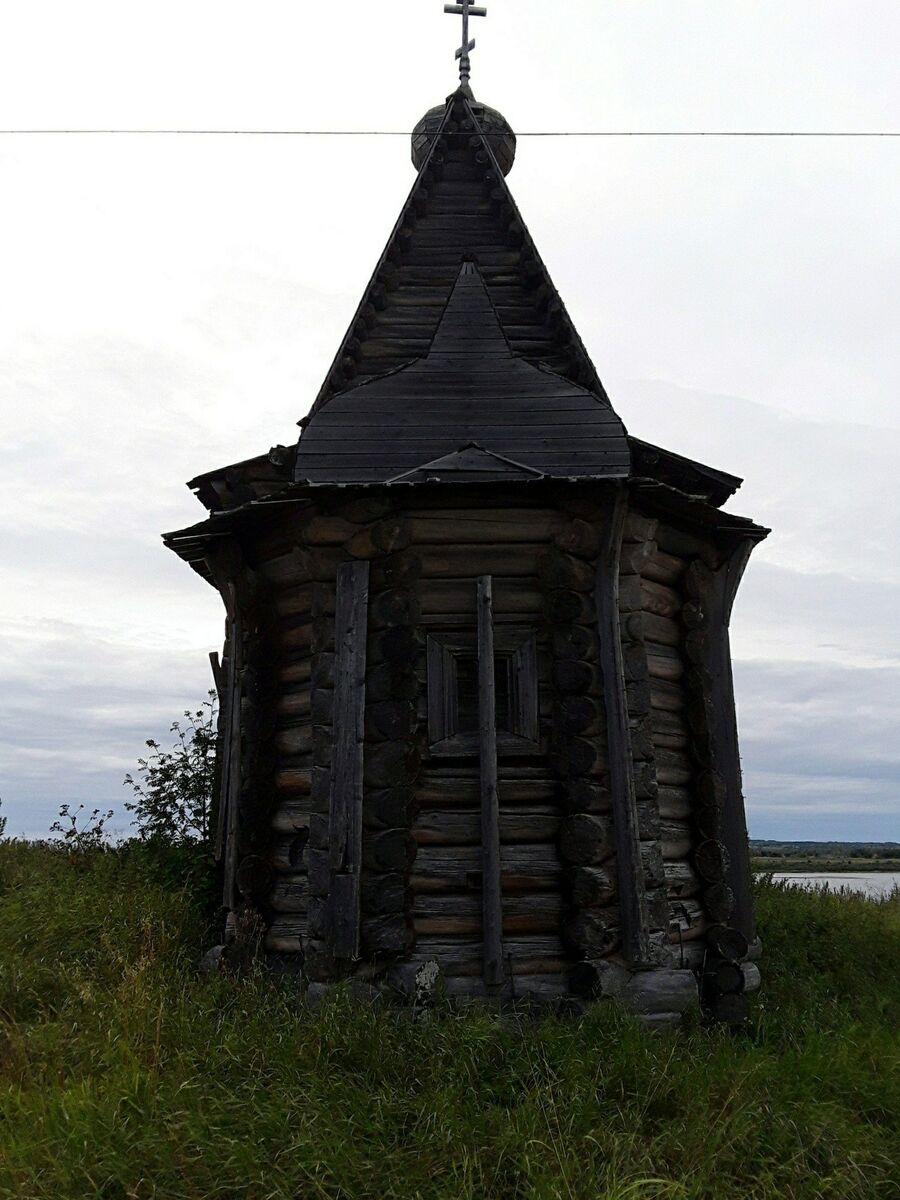 Церковь Василия Блаженного (1783 г.) в селе Чухчерьма Холмогорского района Архангельской области