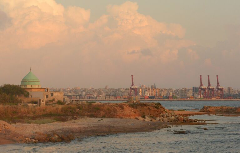 Вид на один из районов Латакии