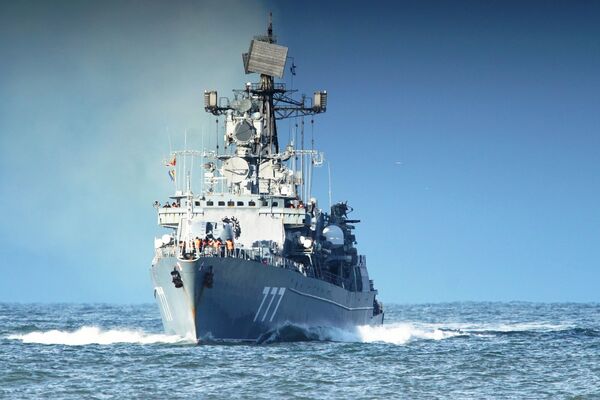 Сторожевой корабль Ярослав Мудрый возвращается после выполнения задач боевой службы в Средиземном море