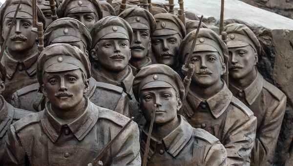 Монумент на Поклонной горе героям, павшим в годы Первой мировой войны. Архивное фото